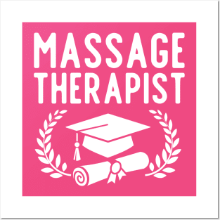 Massage Therapist Graduation Gift Posters and Art